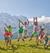 Switzerland family trip photo